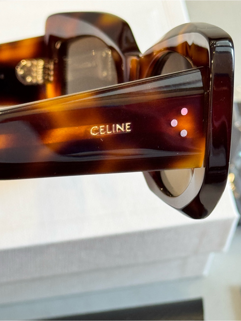 CELINE Bold Three Dots Butterfly Sunglasses - Picture 4 of 13